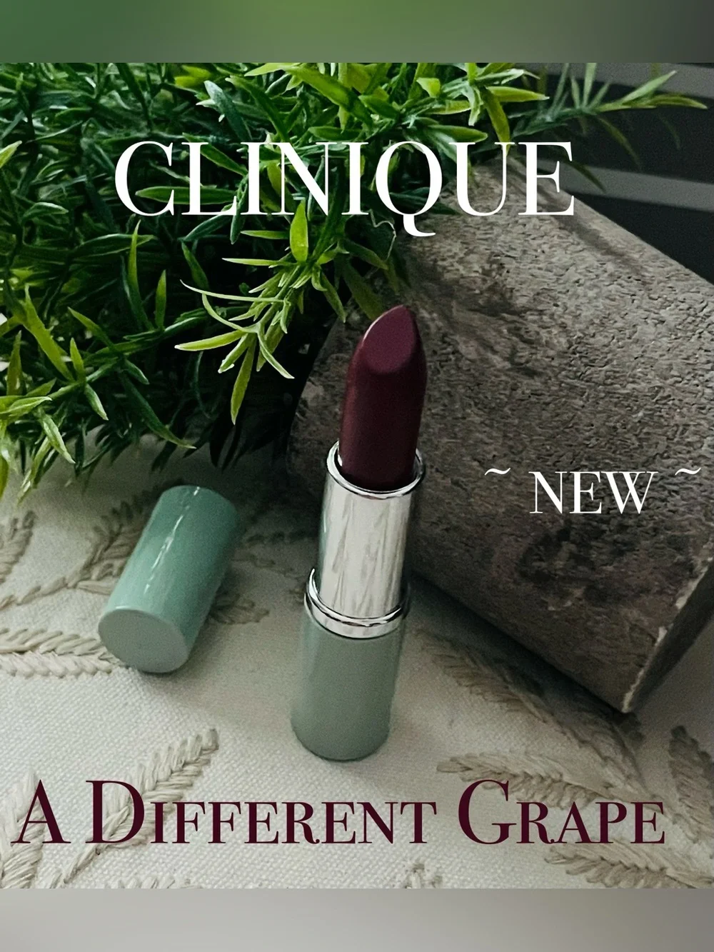 Clinique “A Different Grape ” Lipstick - Full Size  ~New~
